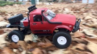 WPL C14 Toyota 116 Scale 4wd Toy Crawler [upl. by Anedal902]