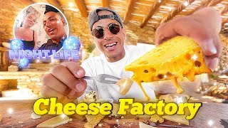 CHEESE FACTORY  🇬🇷🏝️ اكتشاف جبن جزيرة إييوس [upl. by Atcele]