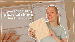 plan with me voor back to school 2022  mascha planner [upl. by Ahsimet281]