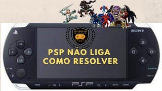 PSP NÃO LIGA [upl. by Aicirtam]