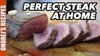 How to Cook a Steak in the Oven  Cooking Perfect Flank Steak At Home Broiling Method [upl. by Kreegar915]