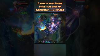 I make it rain for my subscribers taric stunning leagueoflegends [upl. by Dodwell]