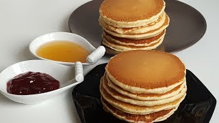 البانكيك باسهل و ارواع طريقة👌🏻pancakes très facile [upl. by Mizuki]