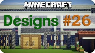 Türgriff Garagenauffahrt und mehr  Minecraft Designs 26 DE HD [upl. by Ecital]