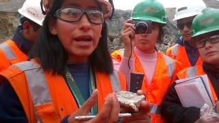 Visita guiada  Minera Yanacocha  Ing Geológica UNC  2015 [upl. by Idelson]