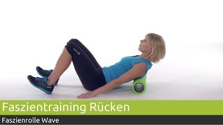 Faszientraining für den Rücken Übung mit Rolle in Querposition  PINOFIT [upl. by Maxie398]