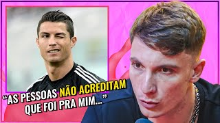 O DIA que o CRISTIANO RONALDO deu uma PISCADINHA pro JUNINHO MANELLA [upl. by Markus]