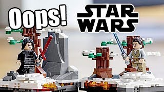 LEGO Star Wars 2019 Duel on Starkiller Base Amazon did an OOPSIE [upl. by Marget815]