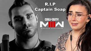 Call Of Duty Modern Warfare 3 Ending Soaps Death Scene Reaction [upl. by Natlus623]