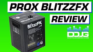 ProX BlitzzFX Cold Spark Machine Review [upl. by Danaher256]