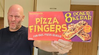 Trying DONER KEBAB PIZZA Fingers [upl. by Alena]