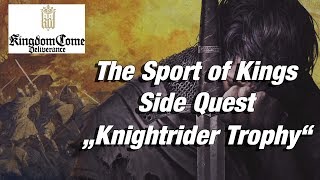 How to win the Talmberg Race  The Sport of Kings  Side Quest Kingdom Come Deliverance [upl. by Megdal896]