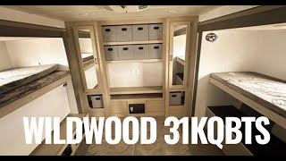 Wildwood 31KQBTS  huge rear bunk room and outdoor kitchen [upl. by Malvina233]