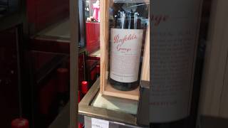 Penfolds Grange Hermitage Red Wine Duty Free Adelaide Airport [upl. by Naujal]