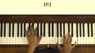 Songbird Fleetwood Mac Piano Tutorial SLOW [upl. by Savell]