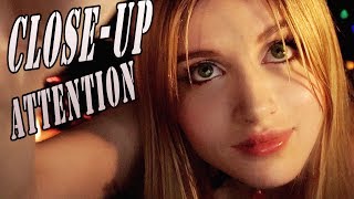 ASMR 100 PURE relaxation  VERY CLOSEUP personal ATTENTION facemassage and facecleaning [upl. by Thgiled]