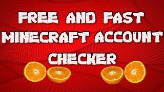 Minecraft Account Checker [upl. by Stalker]