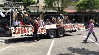 Corda amp Moreda Family Farms in Petalumas 2014 Butter amp Eggs Day Parade [upl. by Marian]