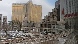 Las Vegas Tram Station  Doppelmayr Cable Car [upl. by Marciano]