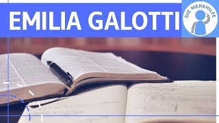 Emilia Galotti  Einblick amp Einstieg in das Werk  Inhalt  Zusammenfassung  Unterrichtseinstieg [upl. by Notterb]