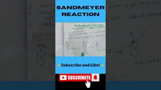 SANDMEYER REACTION  Organic Chemistry [upl. by Ezara501]