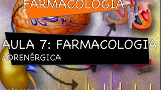 Curso de Farmacologia Aula 7  Farmacologia adrenergica  Agonistas e antagonistas indiretos [upl. by Moscow]