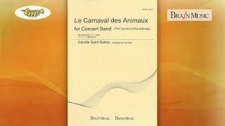 Le Carnaval Des Animaux  Concert Band  SaintSaëns  Goto  Tierolff [upl. by Aihsar]