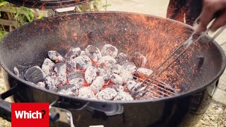 How to use a charcoal barbecue [upl. by Anairotciv]