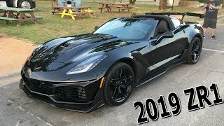 SPOTTED 2019 Corvette ZR1 ZTK Track Package [upl. by Drona]