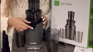 GDOR Cold Press Juicer Machines Masticating Juicer Extractor Review [upl. by Bronder]