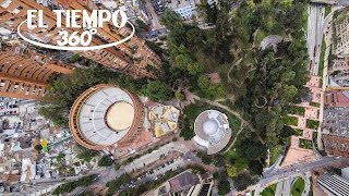 Recorrido en 360º por la carrera séptima en Bogotá  EL TIEMPO [upl. by Farlie]