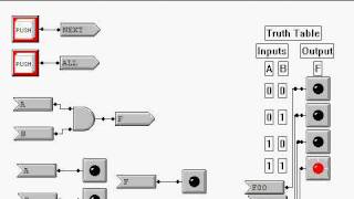 Tutorial 3  Automatic Truth Table Generator for 2 Input Gates Part 1 of 3 [upl. by Haldi]