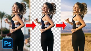 How To Change a Background in Photoshop [upl. by Siroled]