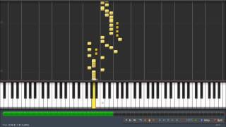 Van Halen ERUPTION Solo Synthesia Tutorial [upl. by Eelyak]