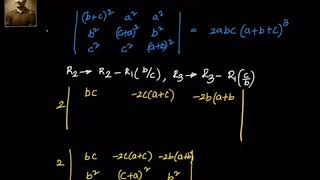 Matrices Determinants Prove det  2abcabc3 [upl. by Stefania]