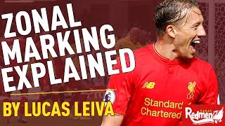 Liverpools Zonal Marking Explained with Lucas Leiva [upl. by Otreblasiul183]