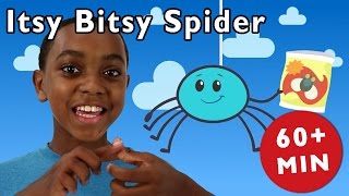 Itsy Bitsy Spider and More  Nursery Rhymes from Mother Goose Club [upl. by Milan]