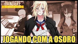 JOGANDO COM A RIVAL DELINQUENTE DE YANDERE  Yandere Simulator Rival Mod [upl. by Adolphe670]