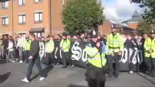 hf march to selhurst vs millwall [upl. by Andrews]