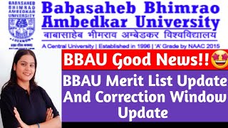 BBAU Good News🤩🔥 Date Extension and Merit List Update CUET PG Counselling Process and Merit List🤩🔥 [upl. by Tnecillim]