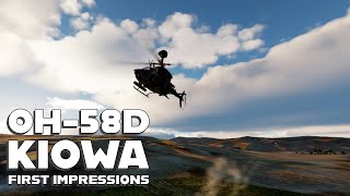 Polychop OH58D Kiowa First Impressions in DCS  Convoy CAS [upl. by Farr400]