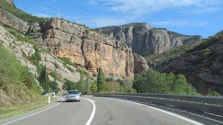 Spain N260 through Collegats Canyon [upl. by Ohploda]