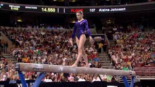 Shayla Worley  Balance Beam  2008 Olympic Trials  Day 2 [upl. by Gram]