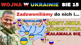 15 SIE Katastrofa Kurska Ukraińcy Blokują i NISZCZĄ Rosyjskie Posiłki Wojna w Ukrainie Wyjaśniona [upl. by Bhayani]