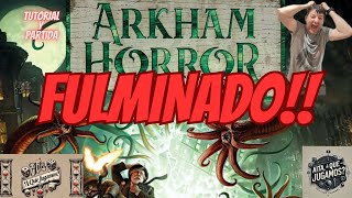 COMO JUGAR A ARKHAM HORROR 3ª EDICION ecos de las profundidades [upl. by Nyl]