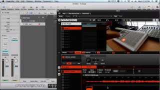 Tip How to Sample mp3 files into Maschine using Logic Pro [upl. by Kilby]