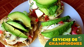 Ceviche de champiñones [upl. by Carita]