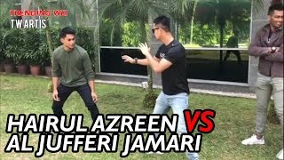 TW Artis  Hairul Azreen Kene Gunting Dengan Pesilat Negara Al Jufferi Jamari [upl. by Ees90]