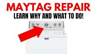 How to reset my Maytag top load washer Maytag Washer Reset [upl. by Aihtennek]