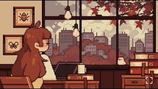 lofi hip hop girl 📚  beats to relaxstudy to [upl. by Winograd196]